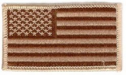 Нашивка Eagle Crest USA Flag Camo 1 3/4 x 3"