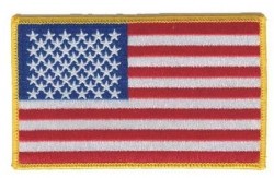 Нашивка Eagle Crest American Flag 3x5"