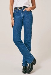 Джинсы женские Wrangler 14MWZ Cowboy Cut Slim Fit - Stonewash