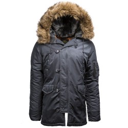 Куртка Аляска N-3B Slim Fit Parka Alpha Industries - Steel Blue