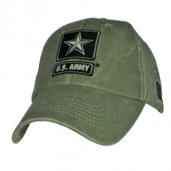 Бейсболка US Army Logo Eagle Crest Olive Green