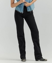 Джинсы женские Wrangler 14MWZ Cowboy Cut Slim Fit - чёрные